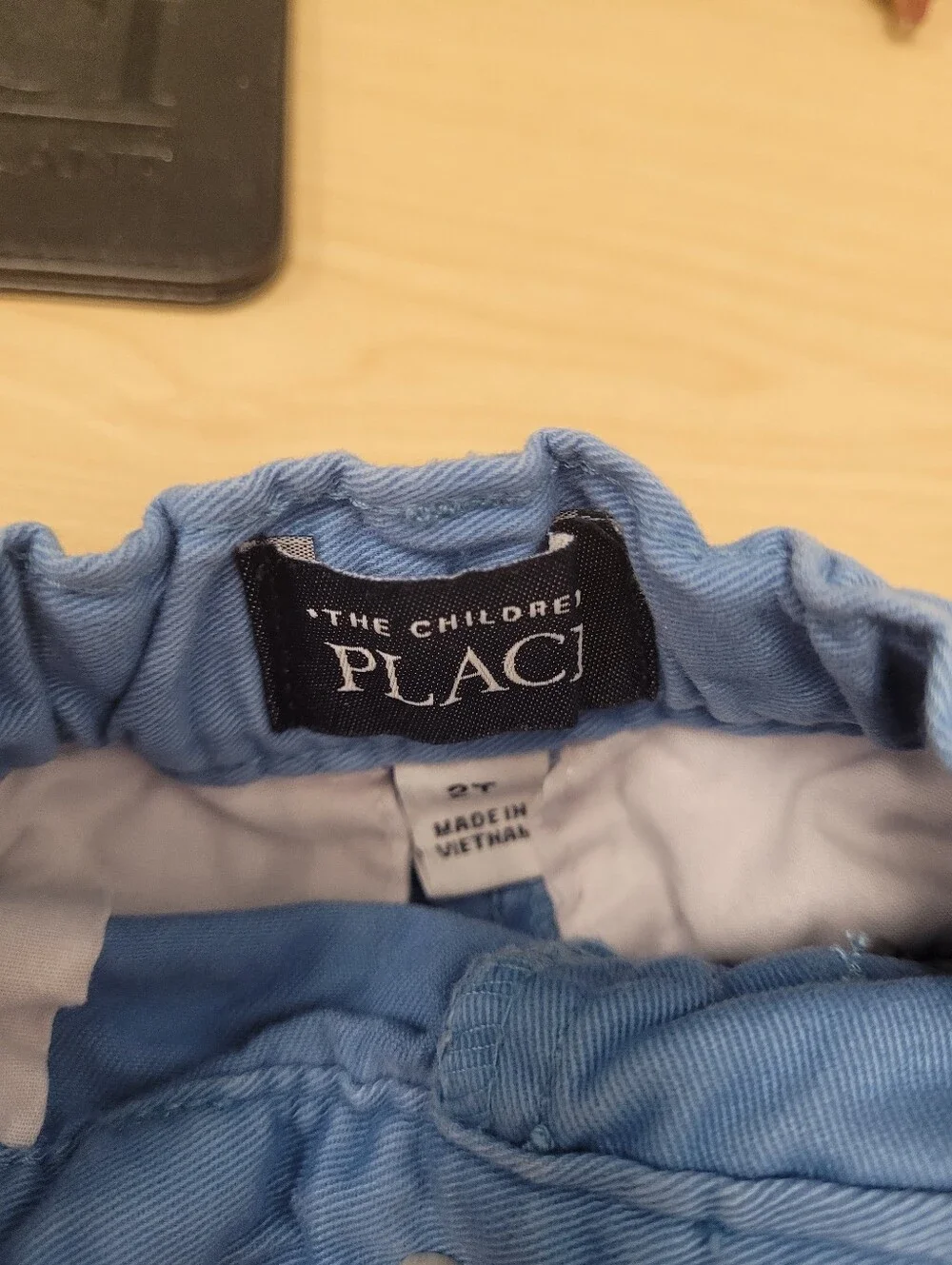 The Children's Place Toddler Boys Chino Shorts - Blue Sz 2T